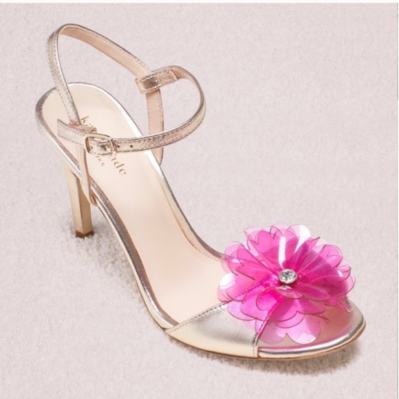 kate spade Shoes - kate spade new york Women's Giulia Heeled Sandal, rose gold, 9 M US